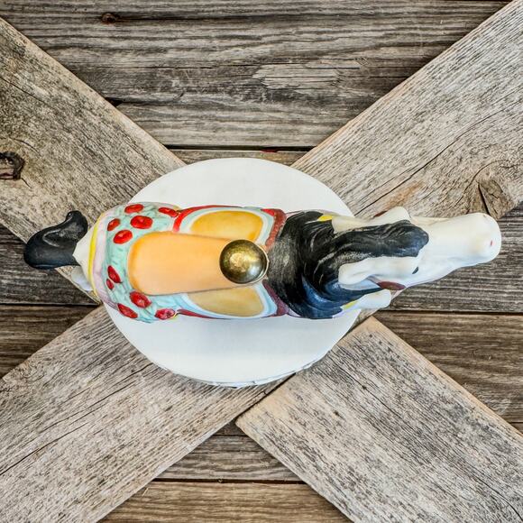 Willits Americana Collection Carousel Horse, Ltd Edition #1038/9500-No Music Box - Picture 8 of 9